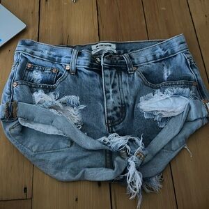 one teaspoon jean shorts